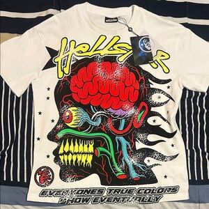 Hellstar Shirt Multicolor (Scans NFC Tag, Size Small)
